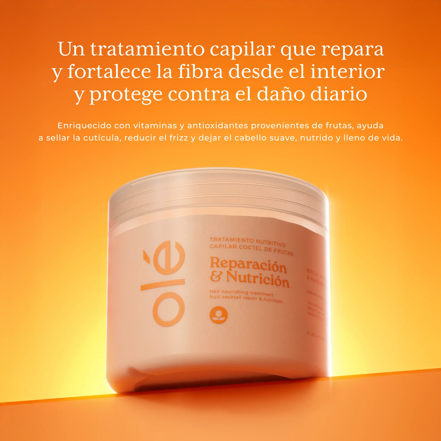 Tratamiento reparador de  frutas  & Nutrición Olé