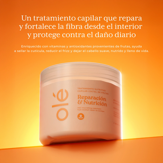 Tratamiento reparador de  frutas  & Nutrición Olé
