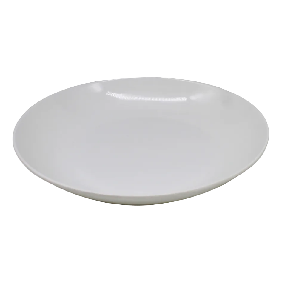 Plato pando de Melamina