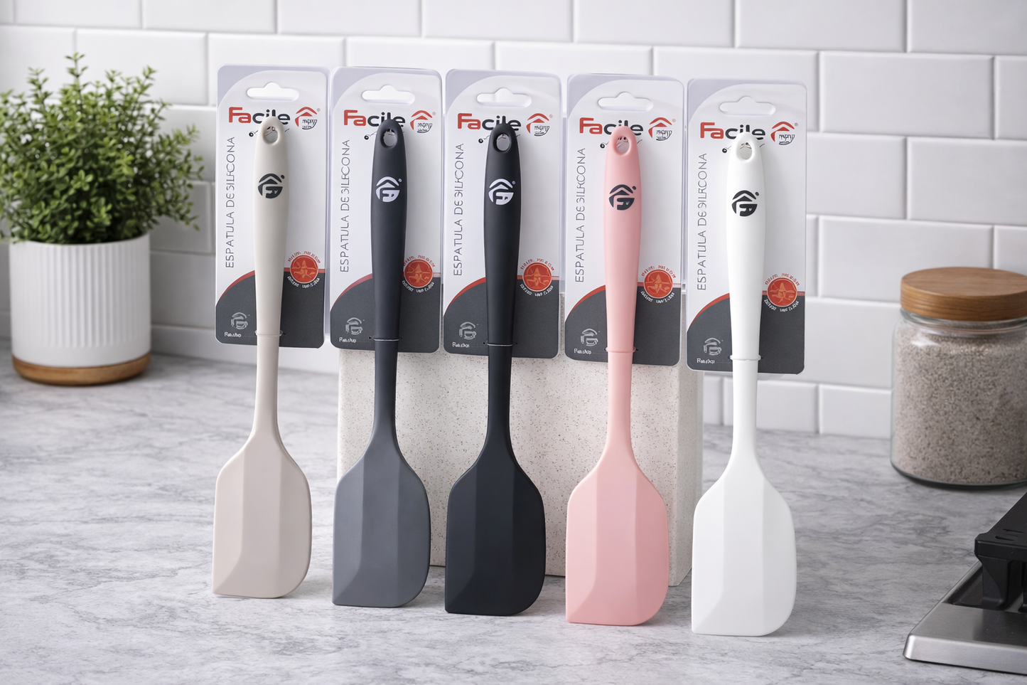 Espátula de silicona Facile
