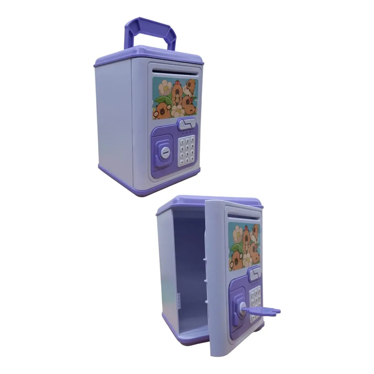 Alcancia Caja Fuerte Infantil Capibara Juguete