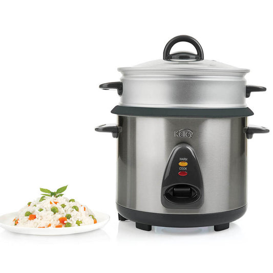 Olla arrocera kalley con vaporera 10 tazas