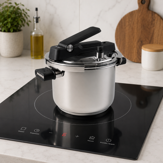 Olla a presión acero inoxidable Dkasa 6L