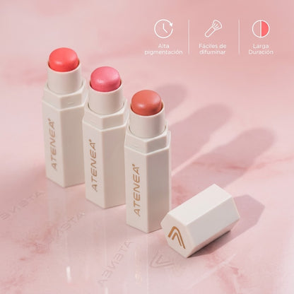 Rubor en barra blush stick Atenea