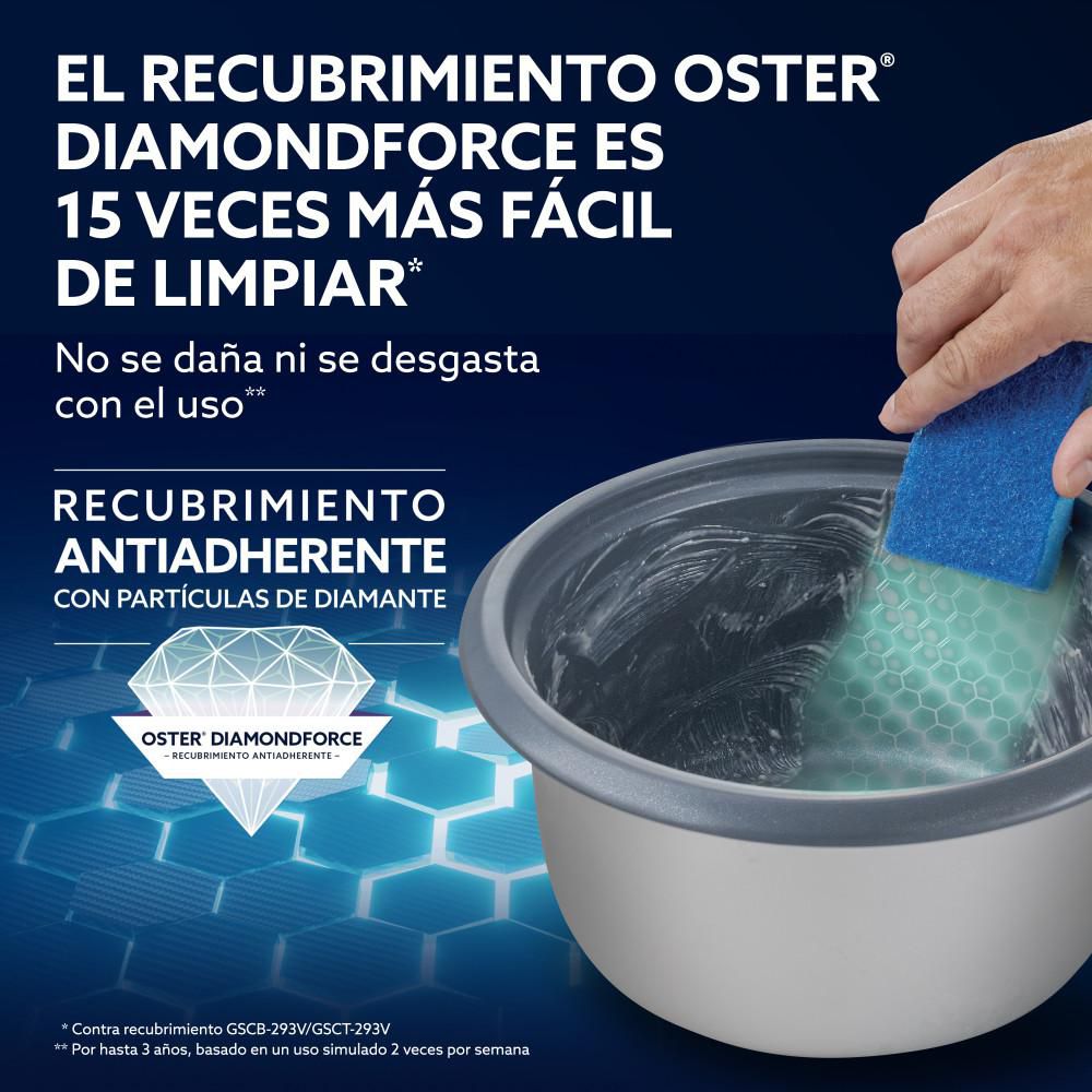 Olla Arrocera 10 tazas con vaporera Oster DiamondForce