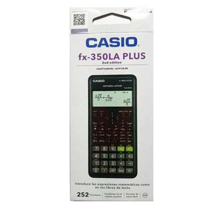 Calculadora Cientifica Casio fx-350LA PLUS 2da Edicion