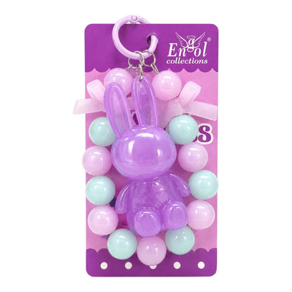 Gloss con llavero conejo