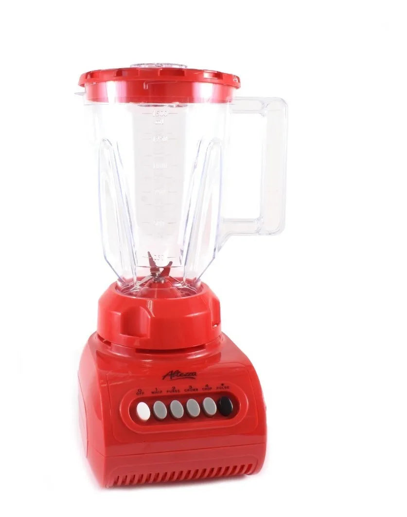 Licuadora Roja Prakti Mix Altezza