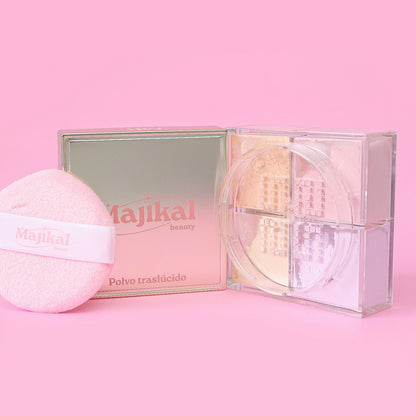 Polvo facial traslúcido 4 tonos Majikal