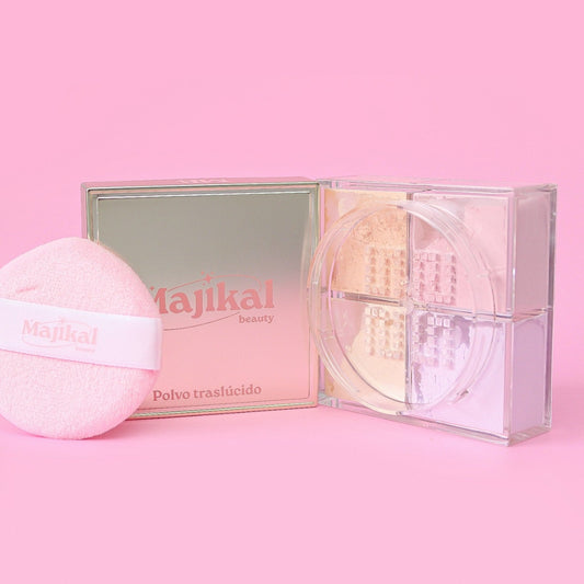 Polvo facial traslúcido 4 tonos Majikal