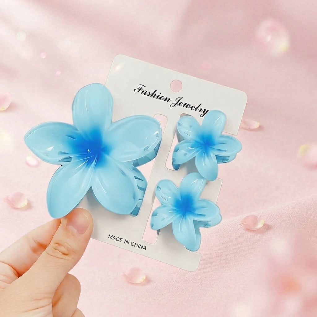 Pinzas florales x3