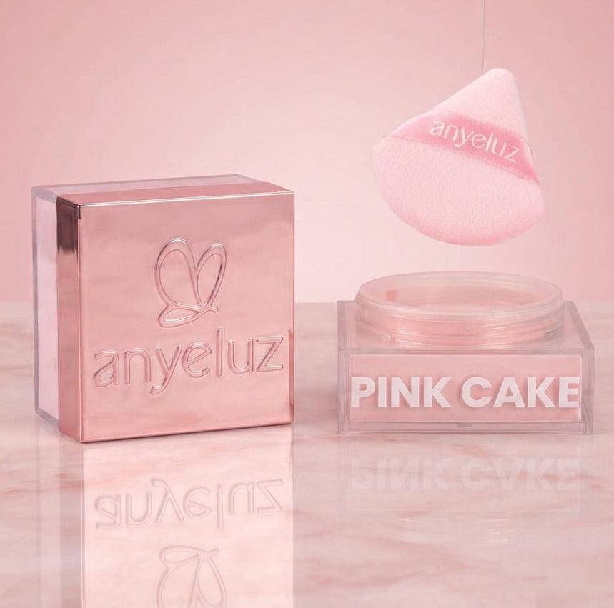 Polvo suelto rosado Anyeluz