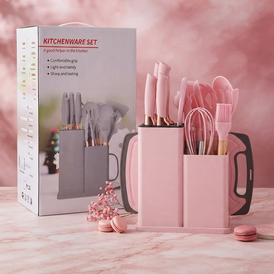 Set de Utensilios  para Cocina de 19 Piezas