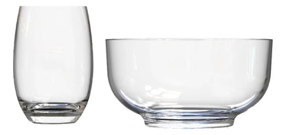 Set 6 piezas  vasos+ ensaladera