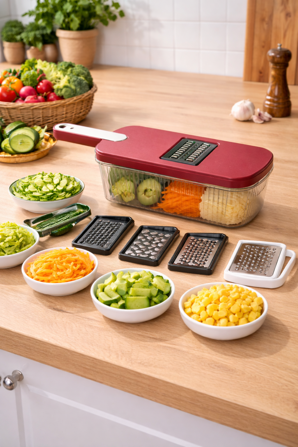 Cortador de Verduras Multifuncional