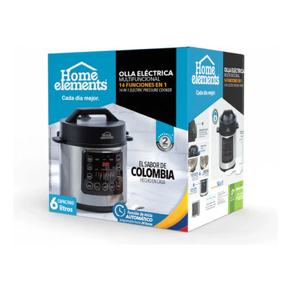 Olla multifuncional home Elements 6 Litros