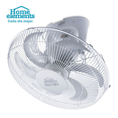 Ventilador Orbita loco Blanco 18" MaxiFlow home Elements