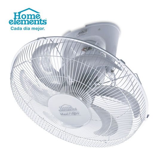 Ventilador Orbita loco Blanco 18" MaxiFlow home Elements