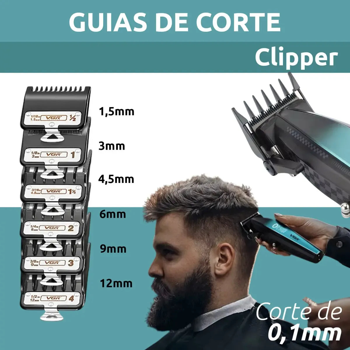 Maquina de motilar VGR V-270