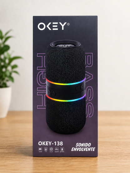 Parlante Bluetooth OKEY-138