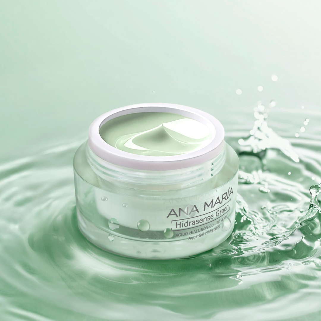 Crema Gel hidratante ácido hialurónico - té verde, Ana María