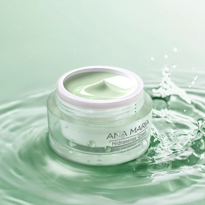 Crema Gel hidratante ácido hialurónico - té verde, Ana María