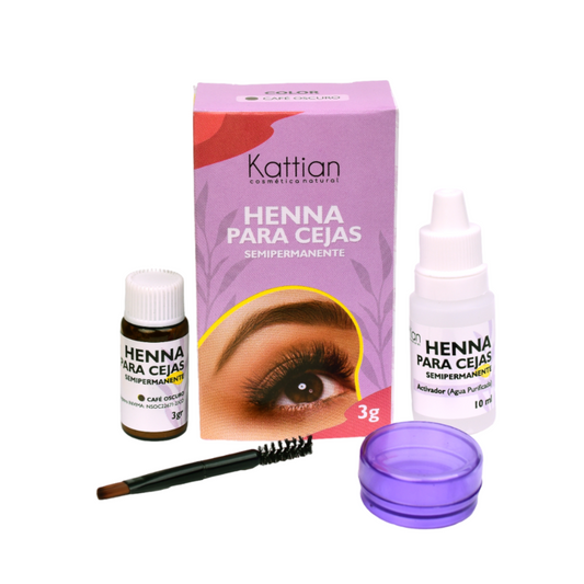 Henna para cejas