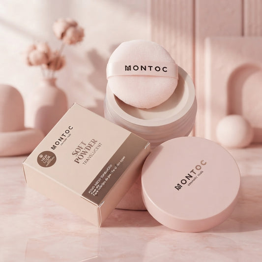 Polvo suelto traslúcido  Grande sof powder 30.0g  Montoc