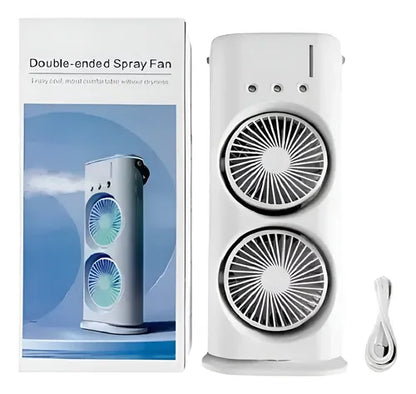 Mini ventilador portátil con humidificador