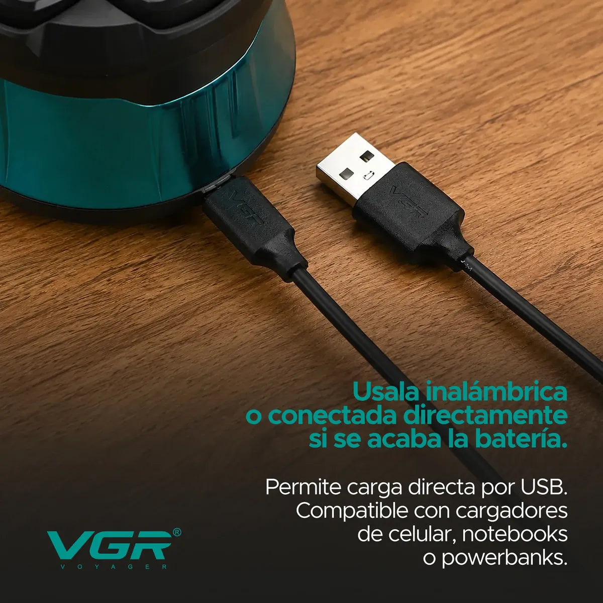 Afeitadora eléctrica VGR V-373