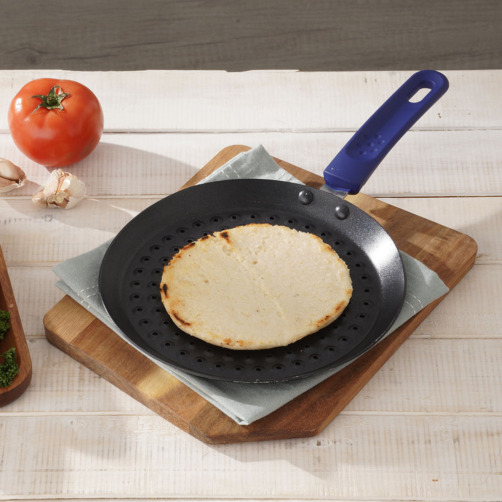 Parrilla para arepas antiadherente Universal 22 cm