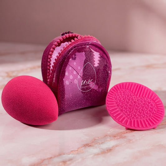 Beauty blender con estuche Myk
