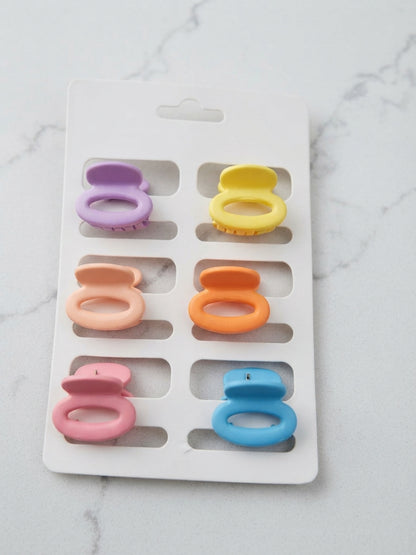 Mini pinzas x6