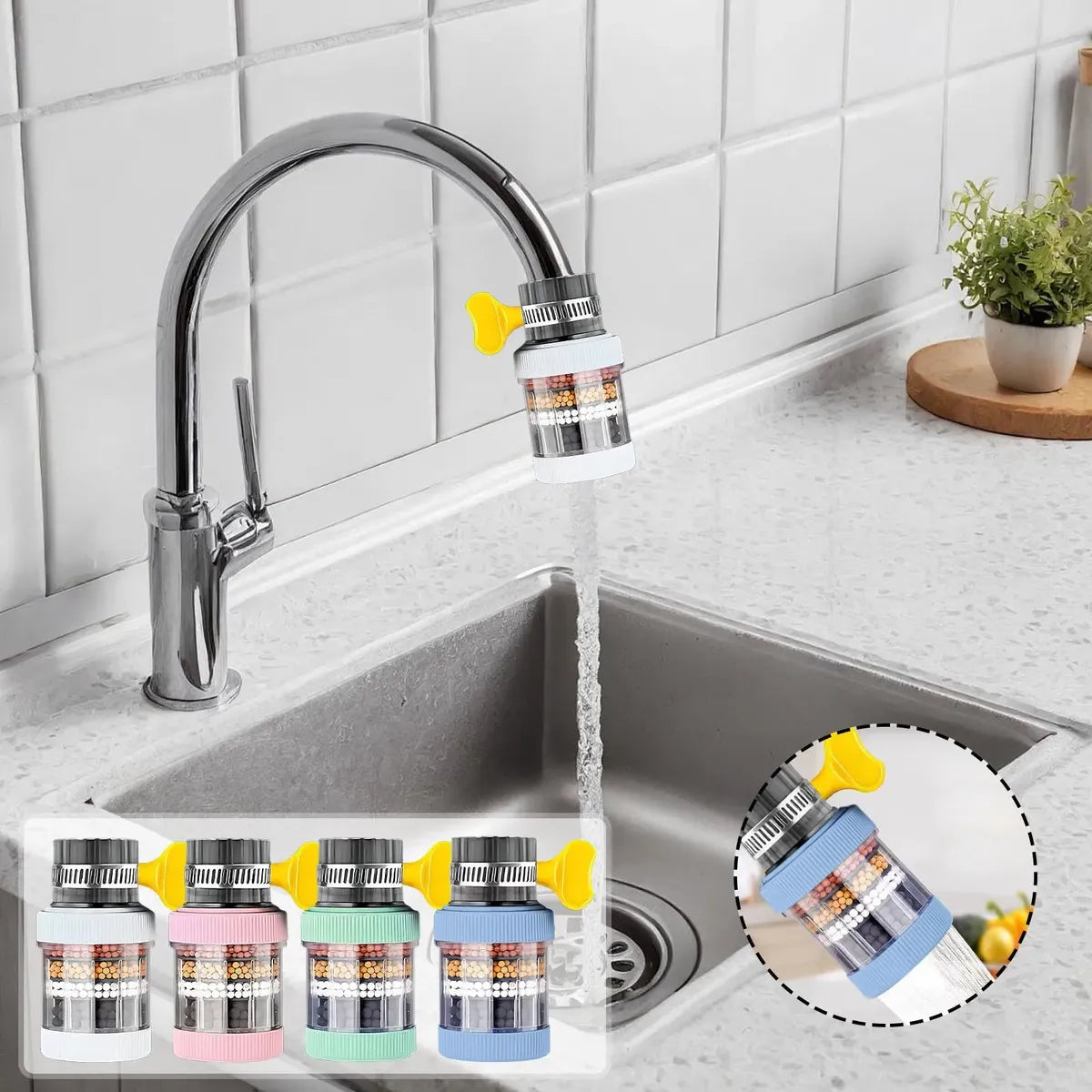 Filtro de agua para grifo