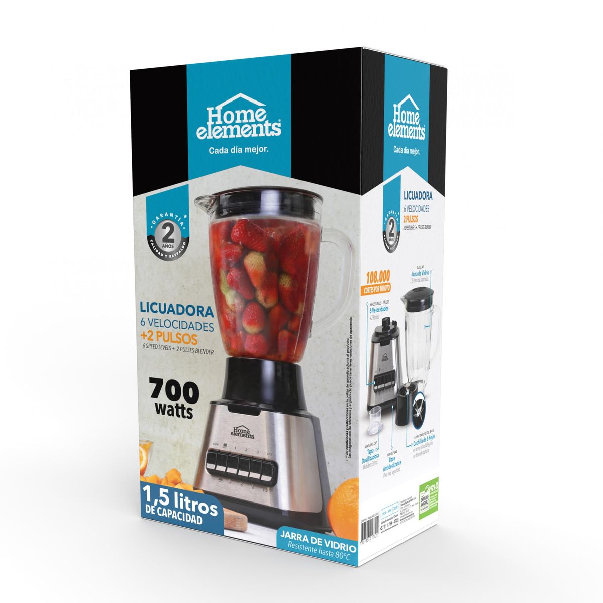 Licuadora Extra Power de Home Elements