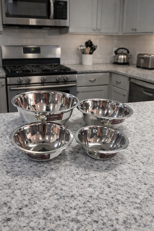 Set x4 bowls universal