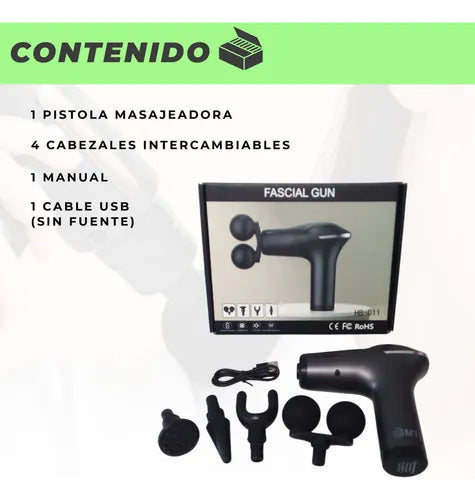 Pistola Masajeador