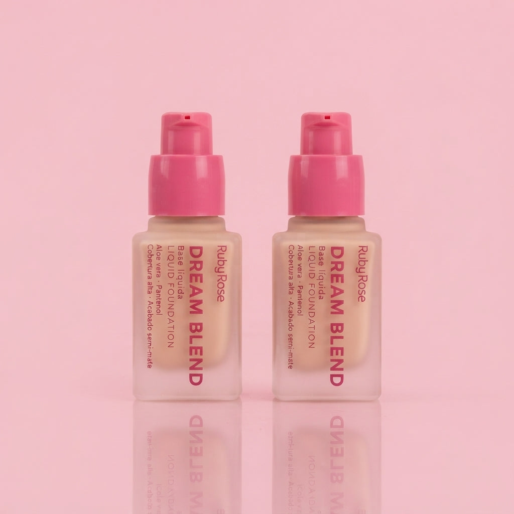 Base liquida semi-mate dream blend Ruby Rose