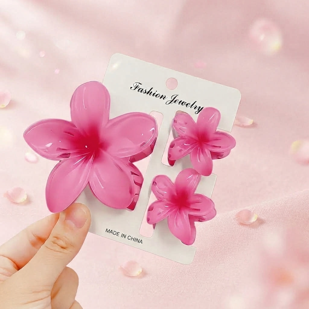 Pinzas florales x3