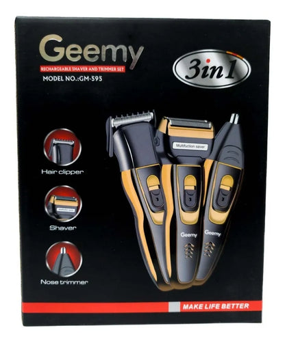 Máquina afeitadora y cortadora de pelo Geemy