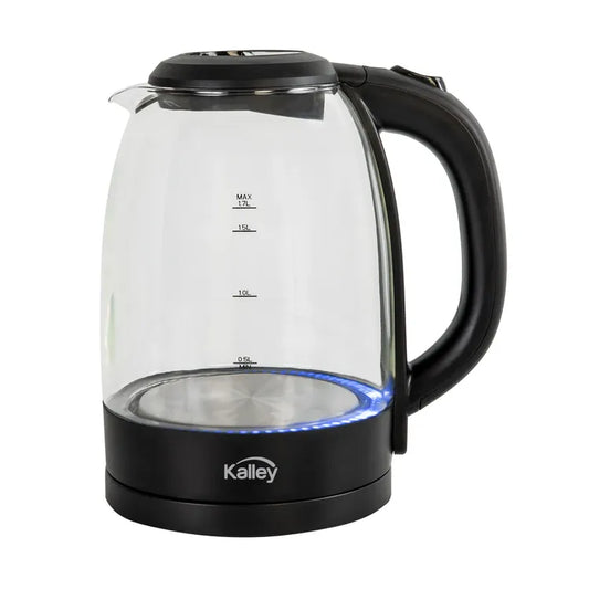 Hervidor de agua de vidrio 1.7 L Kalley