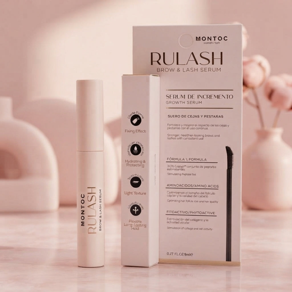 RULASH SERUM DE  CEJAS Y PESTAÑAS MONTOC