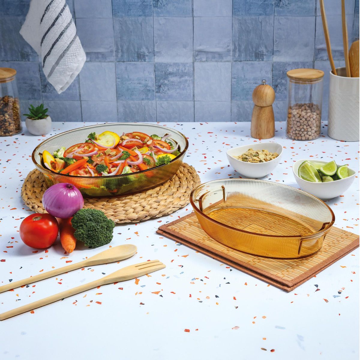 Set por 2 Refractarias - Ovaladas home Elements