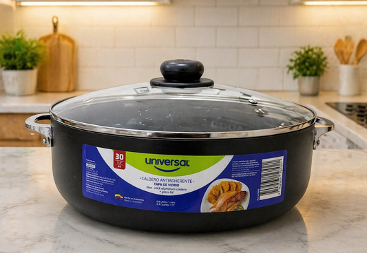 Caldero antiadherente universal 30cm