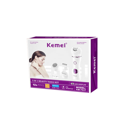 Kit Depilador 5 en 1 kemei
