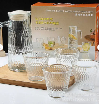 Set de jarra +4 vasos