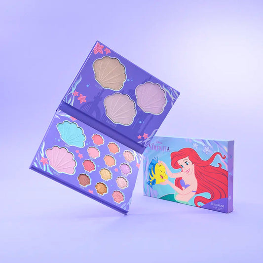 Paleta de sombras la sirenita Ruby Rose