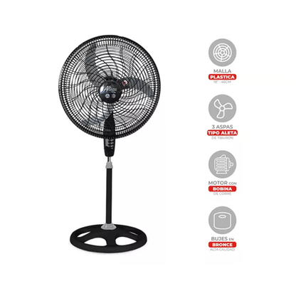 Ventilador pedestal Altezza 18"
