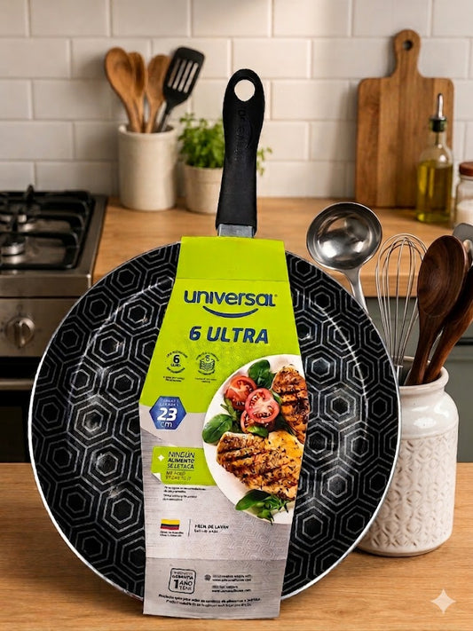 Plancha asadora 23cm universal