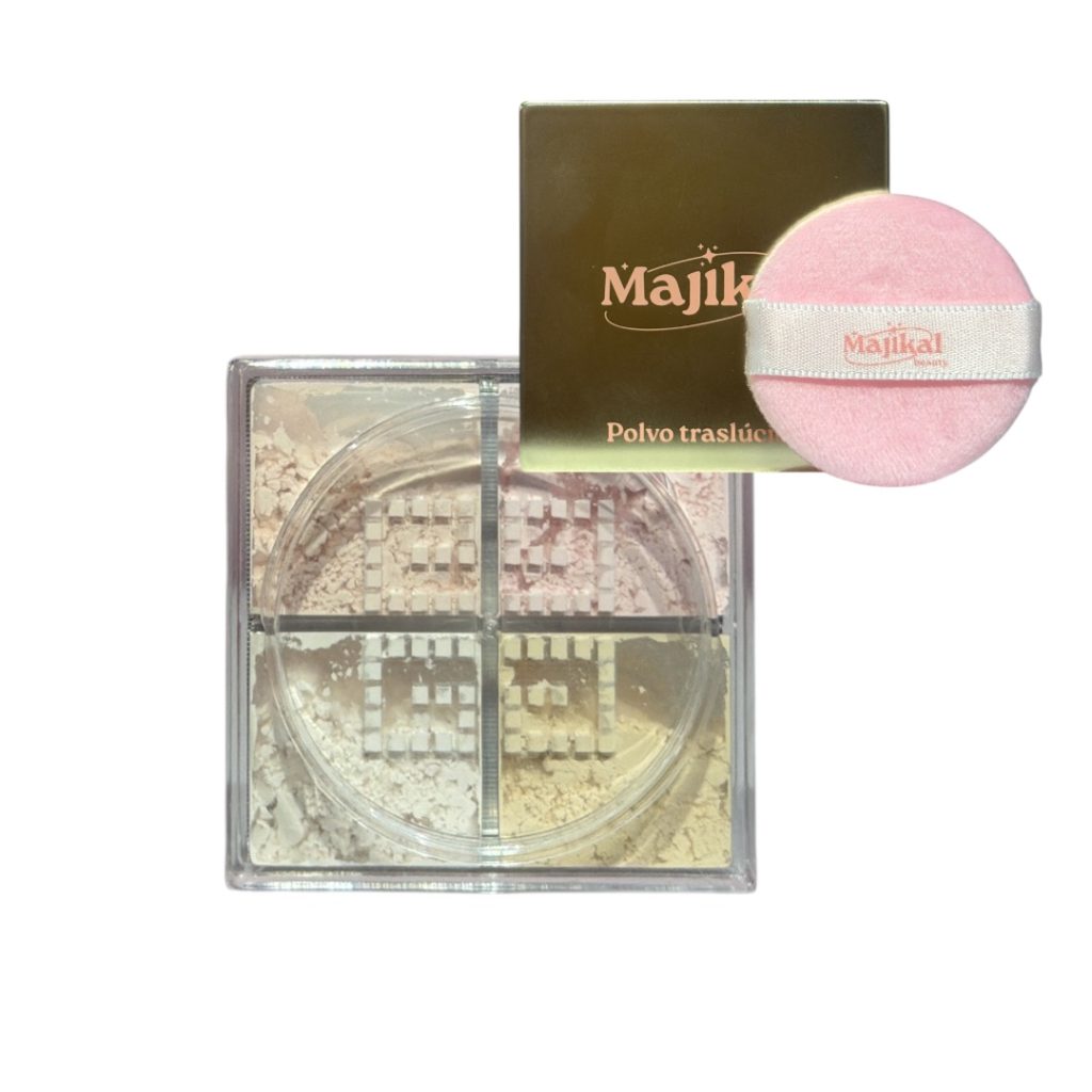 Polvo facial traslúcido 4 tonos Majikal